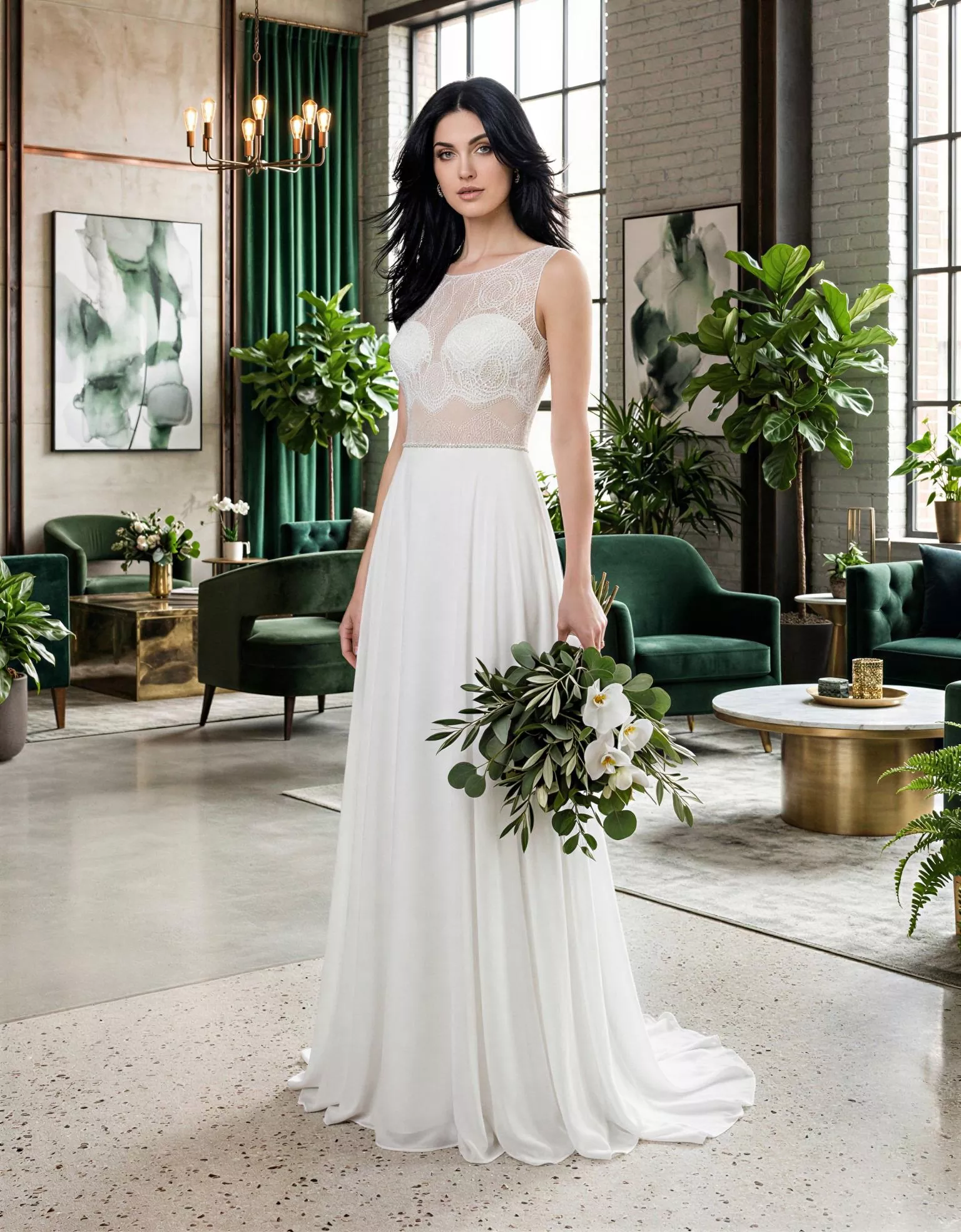 Vestido de novia Outlet Merci (A04929) 490€