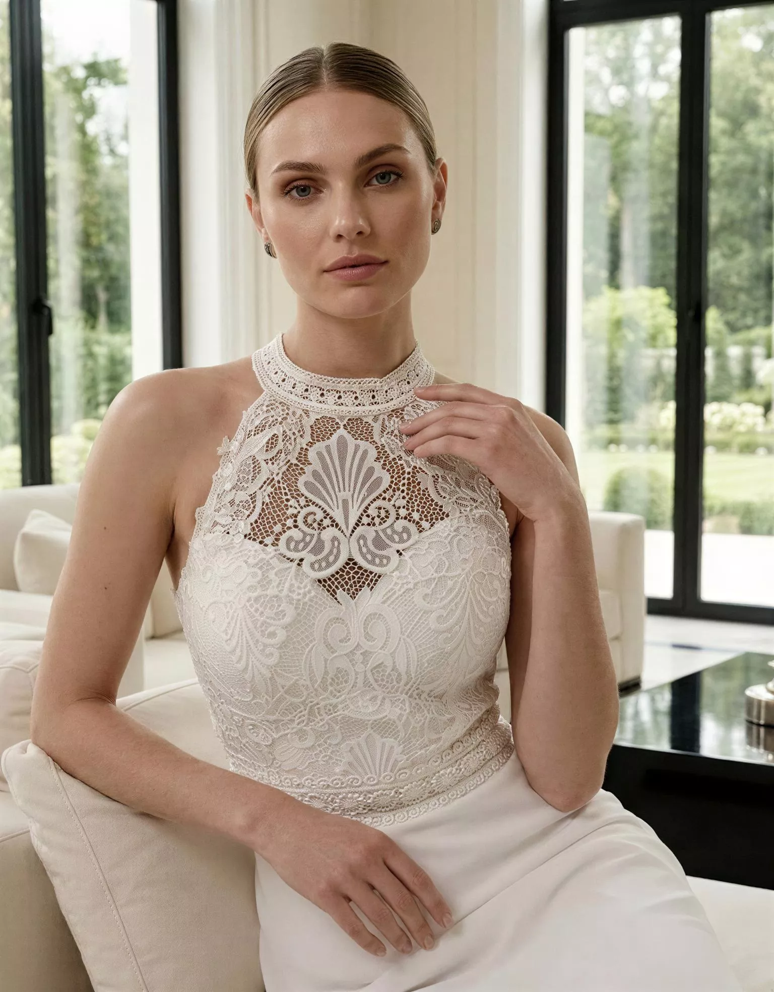 vestido-novia-lirien-outletnupcial-encaje-escoteilusión-espaldacerrada-detalle-atelierdebodas