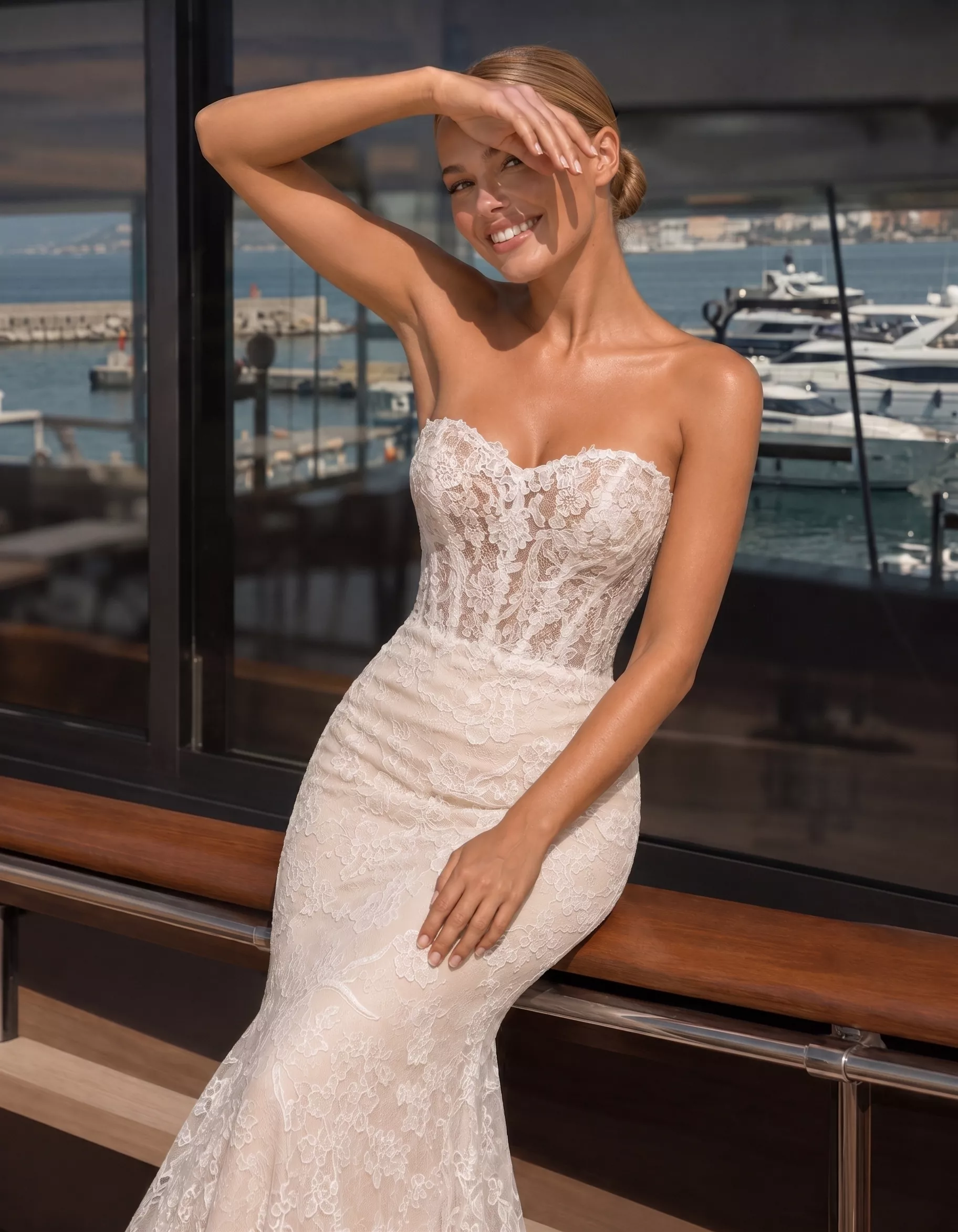vestido-novia-aurora-outletnupcial-crepé-escotecorazón-espaldarecta-editorial-atelierdebodas