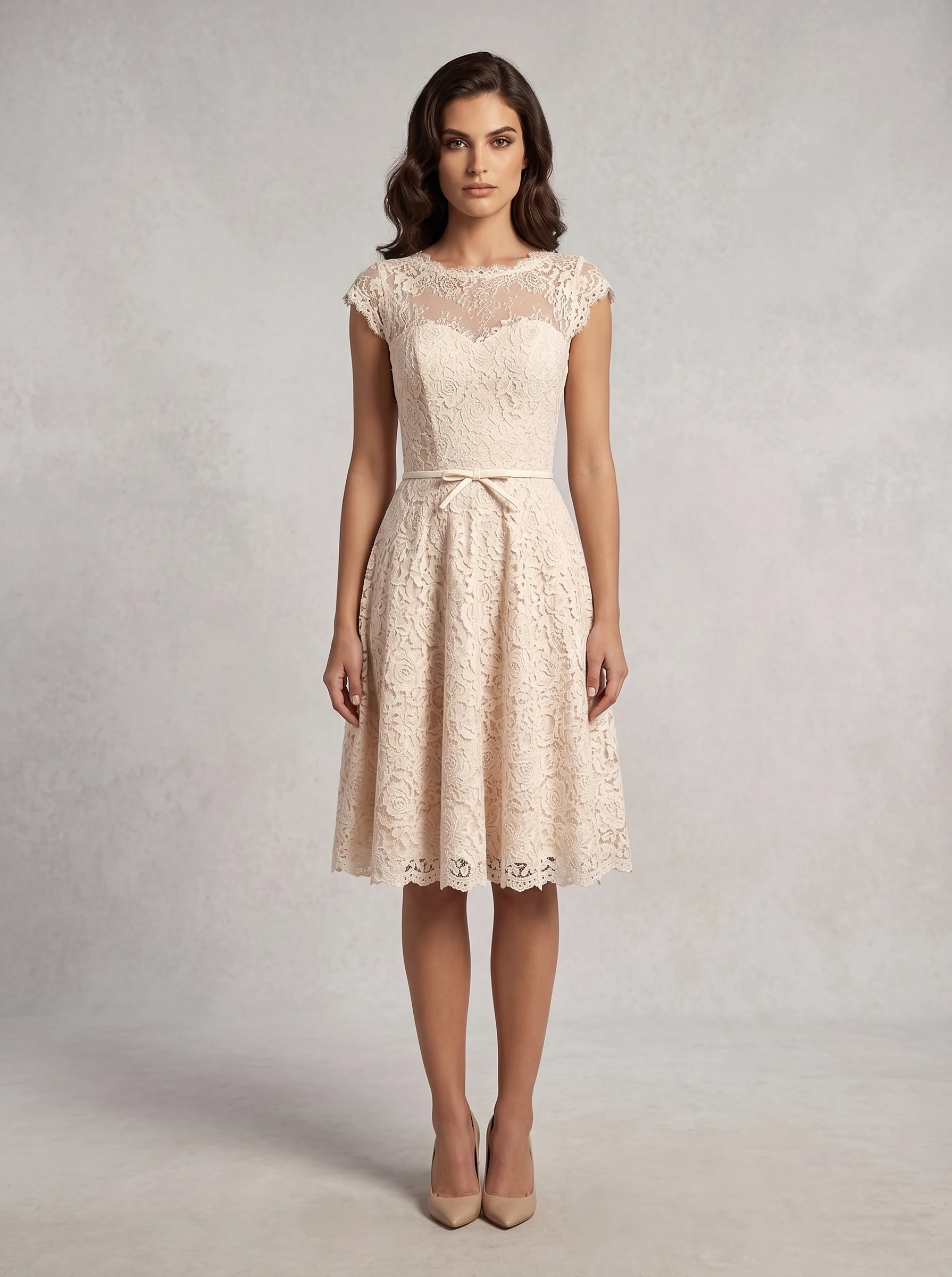 vestido-novia-elgarosa-encaje-escoteredondo-espaldaredondo-frente-outletnupcial