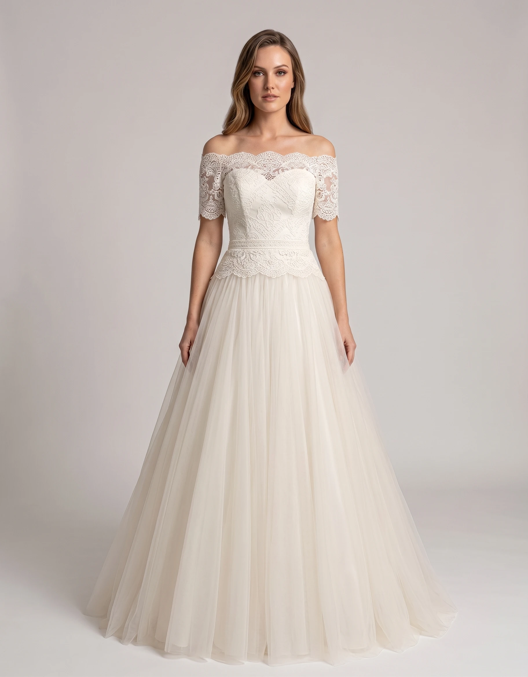 Vestido de novia Hadassa princesa outlet - Outlet Nupcial