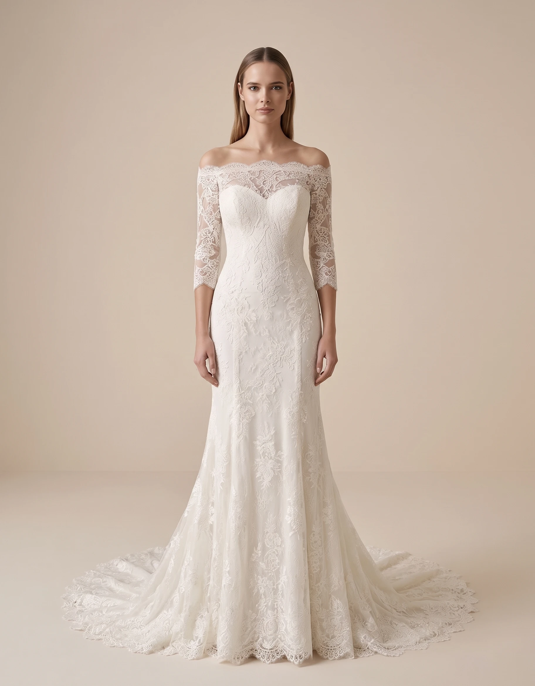 Vestido de novia Serena sirena outlet - Outlet Nupcial